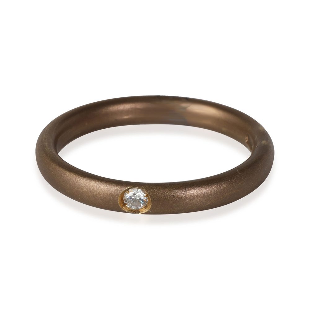 Pomellato Lucciole Diamond Band in 18k Yellow Gold 0.03 CTW